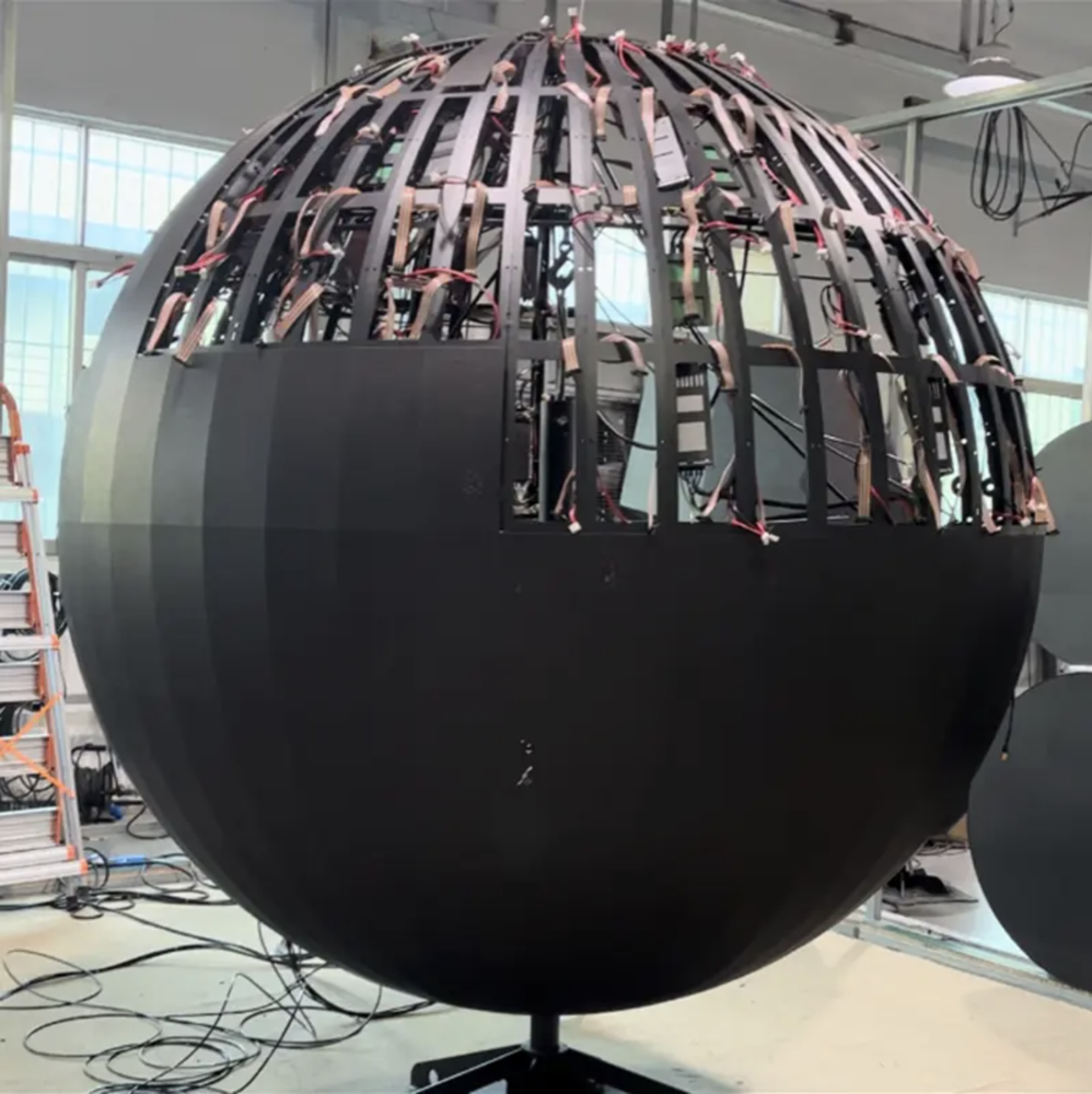 Led Screen Angular Shape Spherical-Shaped LED Screen – LediUp